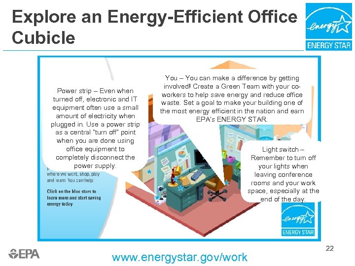 Explore an Energy-Efficient Office Cubicle Power strip – Even when turned off, electronic and