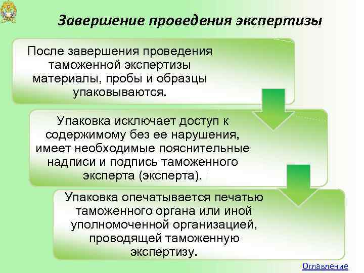 Отбор проб таможенный