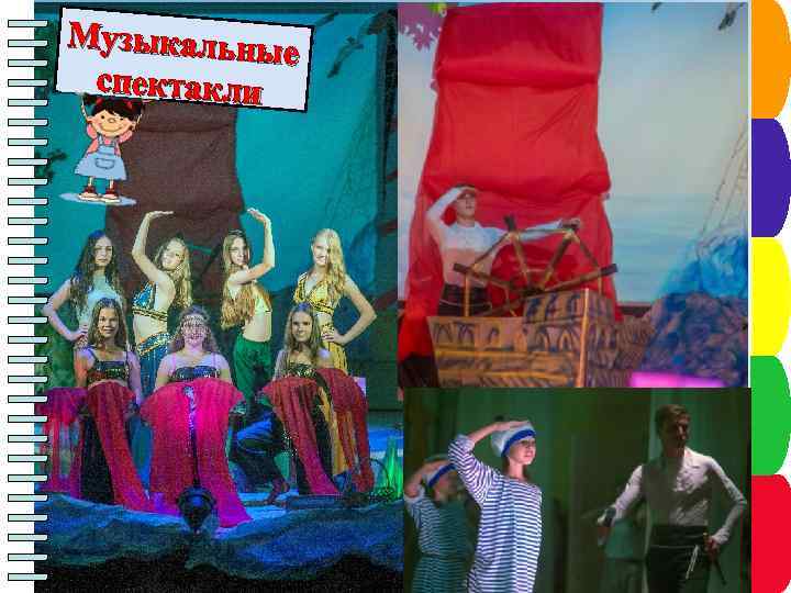 Инфнкт трлктнаа Пу рас п у а ур Музыкальны е спектакли Пункт плаен Сроки