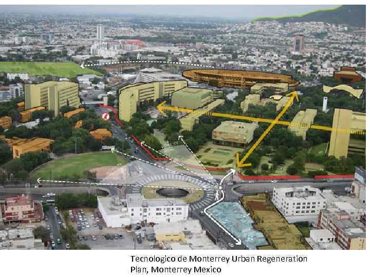 Tecnologico de Monterrey Urban Regeneration Plan, Monterrey Mexico 