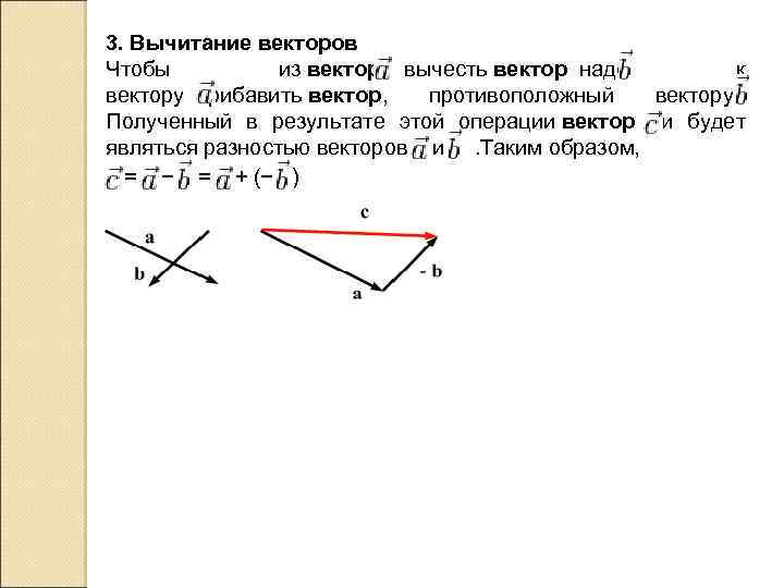 Вектор c