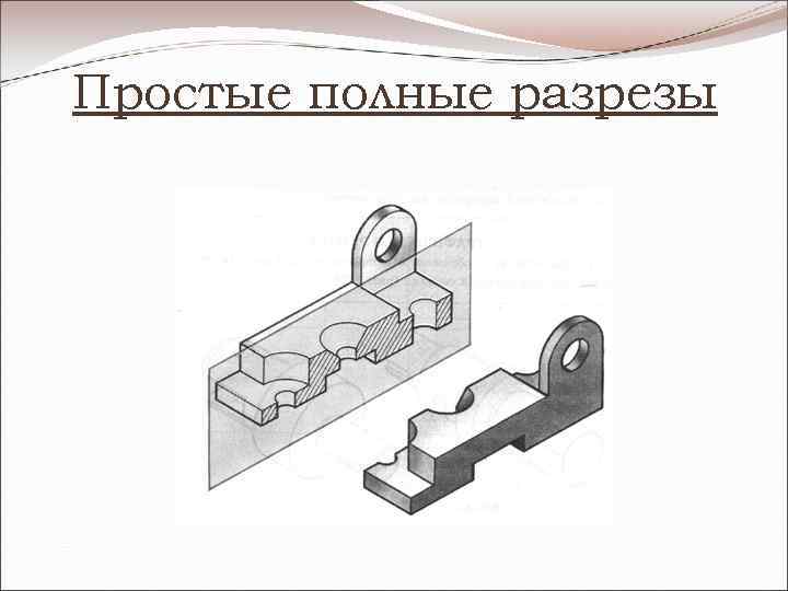 Простые полные разрезы 