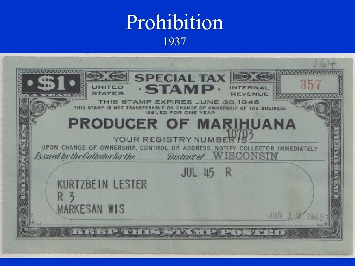 Prohibition 1937 