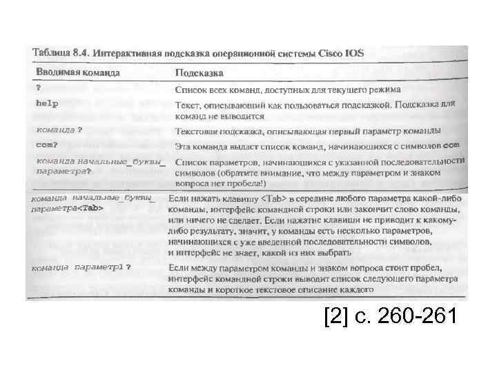 [2] с. 260 -261 