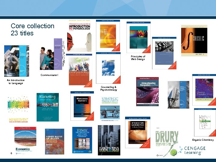 Core collection 23 titles Principles of Web Design Communicate ! An Introduction to Language
