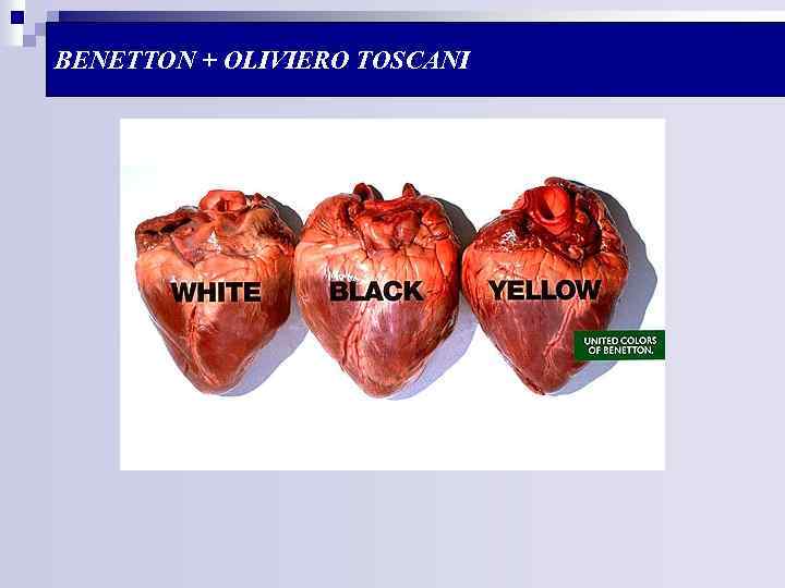 BENETTON + OLIVIERO TOSCANI 