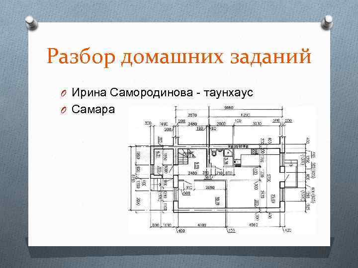 Разбор домашних заданий O Ирина Самородинова - таунхаус O Самара 