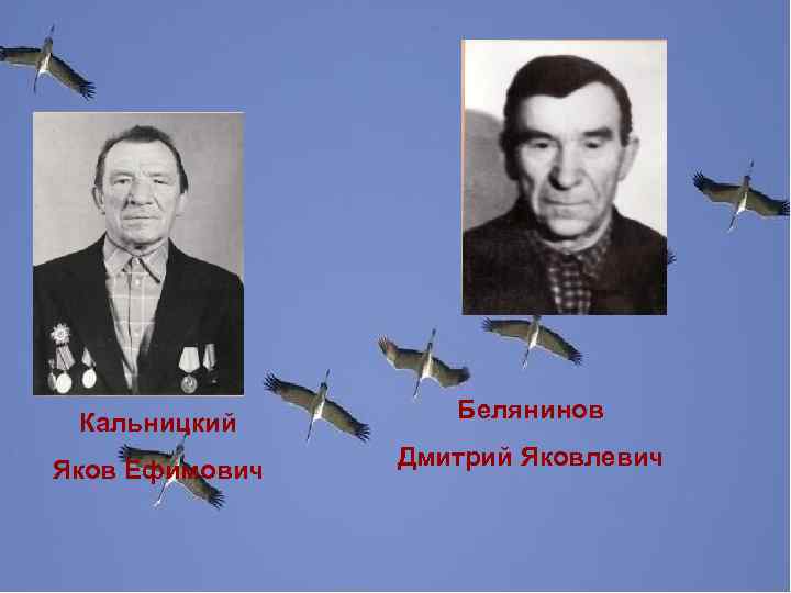 Кальницкий Белянинов Яков Ефимович Дмитрий Яковлевич 