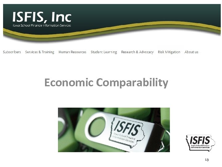 Economic Comparability 13 