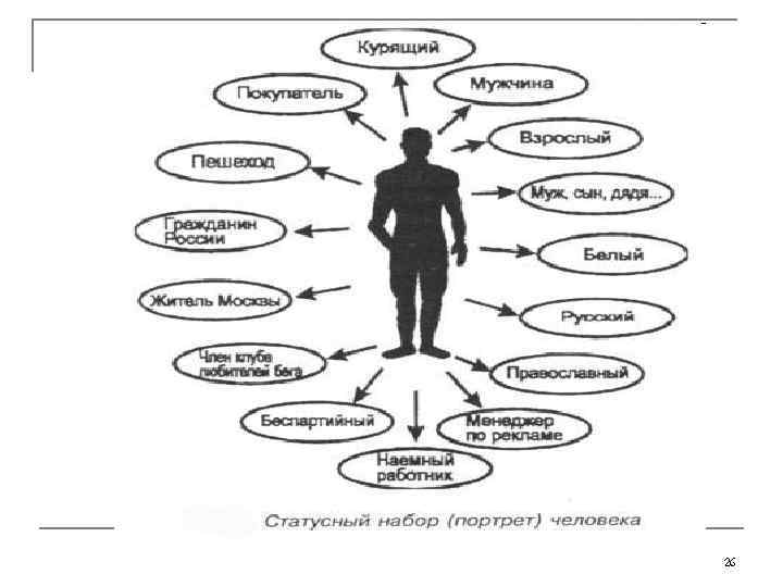 Социальный портрет типичного представителя
