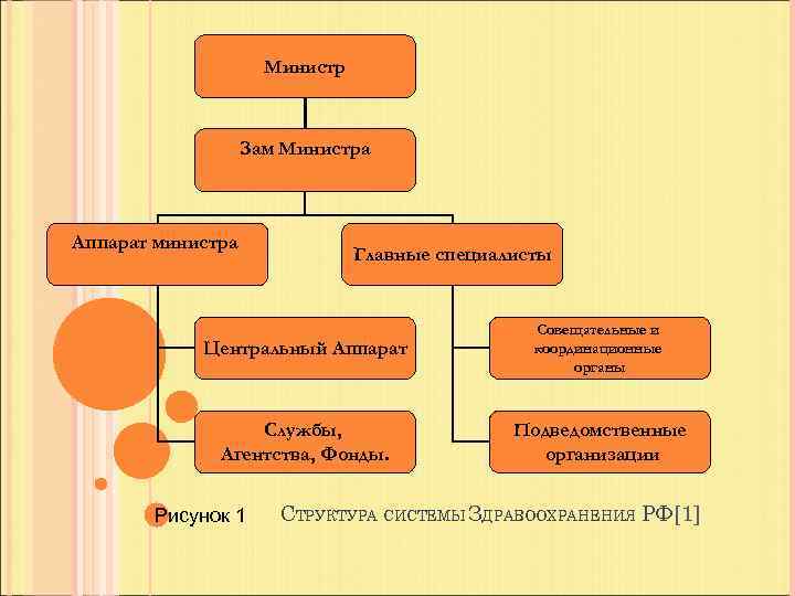 Министр Зам Министра Аппарат министра Главные специалисты Центральный Аппарат Совещательные и координационные органы Службы,