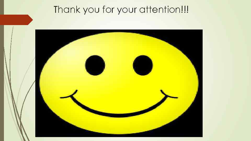 Thank you for your attention!!! 