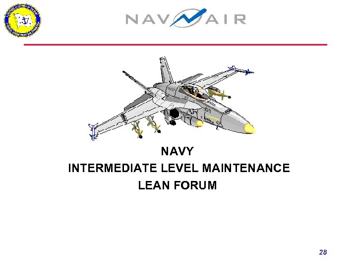 NAVY INTERMEDIATE LEVEL MAINTENANCE LEAN FORUM 28 