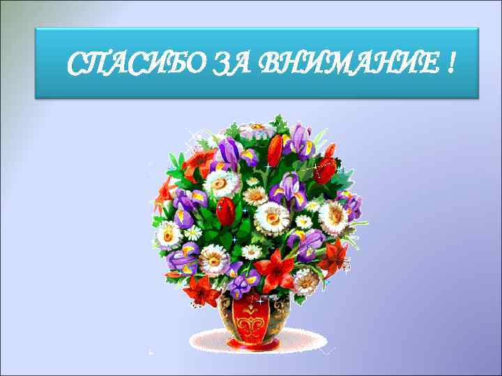 СПАСИБО ЗА ВНИМАНИЕ ! 