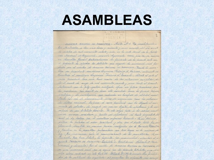 ASAMBLEAS 