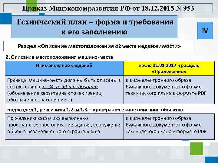 Основания для подготовки технического плана являются