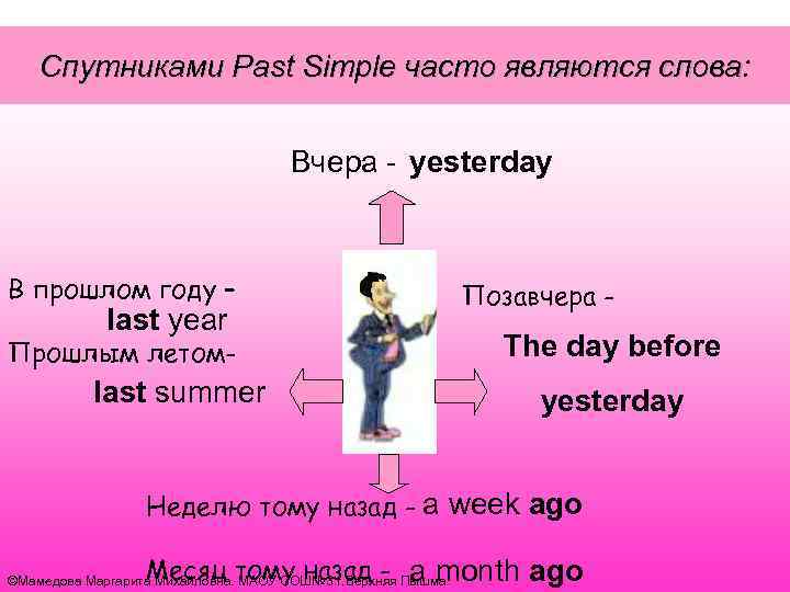 Past simple 4 класс презентация биболетова