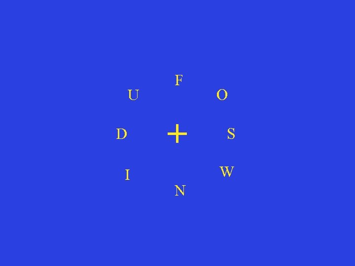 U D I F + O S W N 