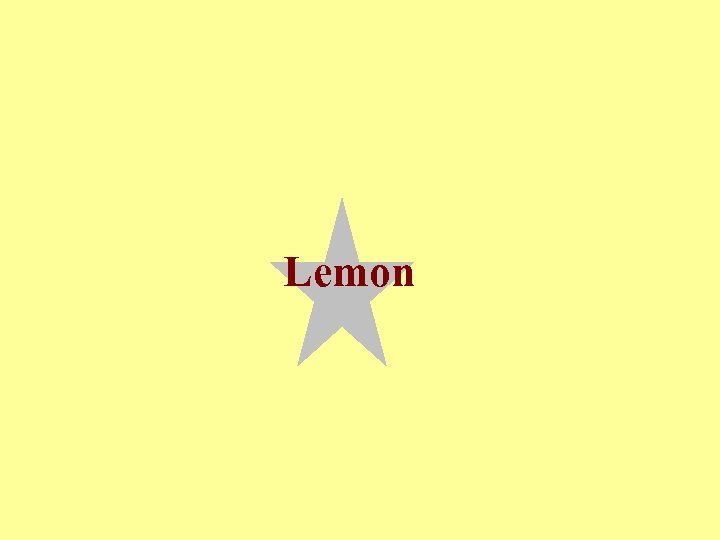 Lemon 