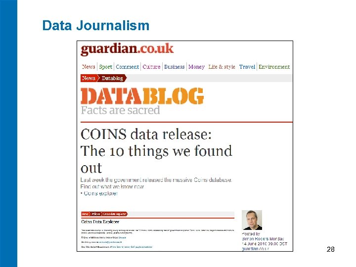 Data Journalism 28 