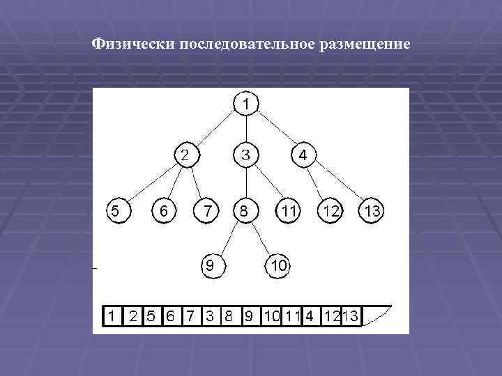 Физически последовательное размещение 