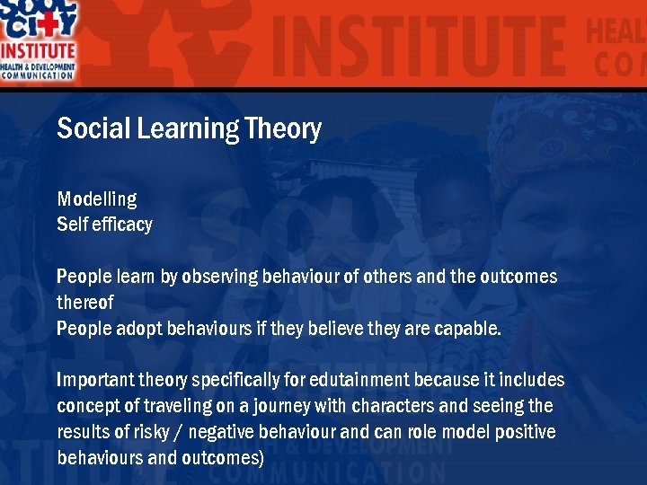 Social Cognitive Theory Social Learningis. Theory by : A person’s behaviour influenced • Personal