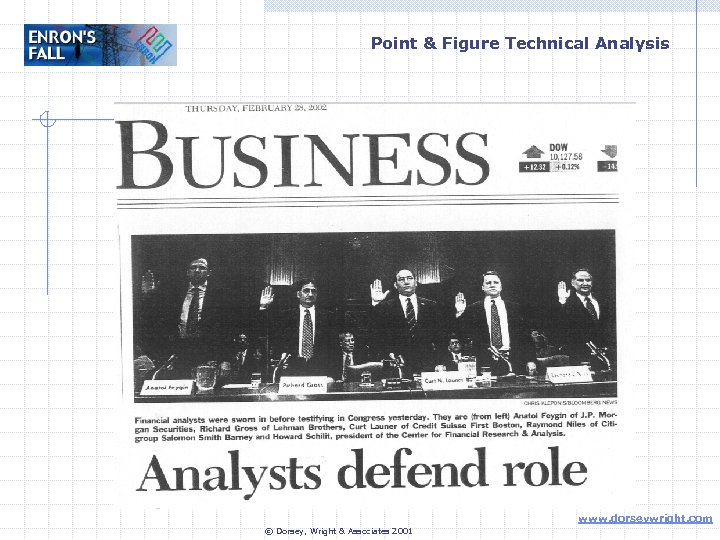 Point & Figure Technical Analysis www. dorseywright. com © Dorsey, Wright & Associates 2001