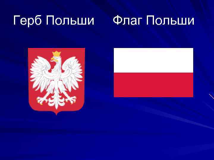 Герб Польши Флаг Польши 