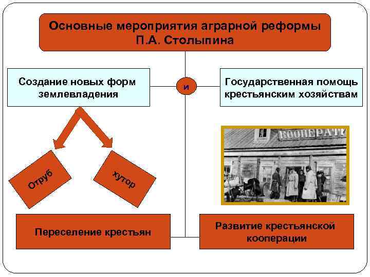 Направления аграрной реформы