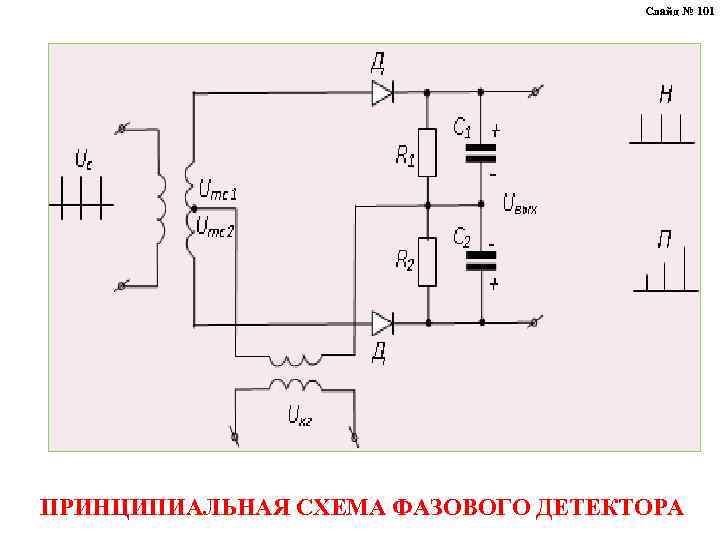 Фазовый детектор схема