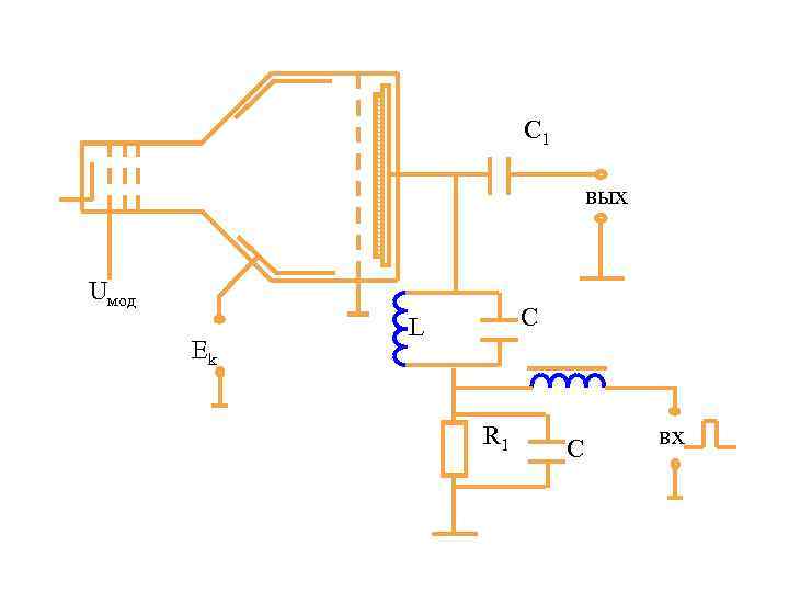 C 1 вых Uмод Ek C L R 1 C вх 