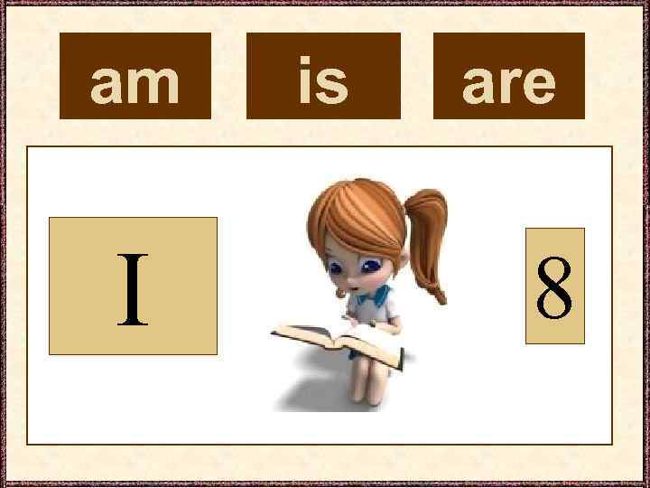 am I is are 8 