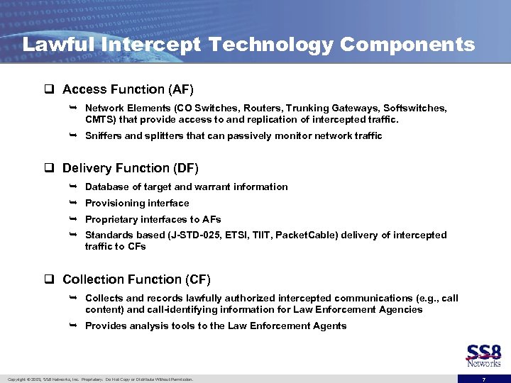 Emergency Services Regulatory Compliance Internet Telephony Conference