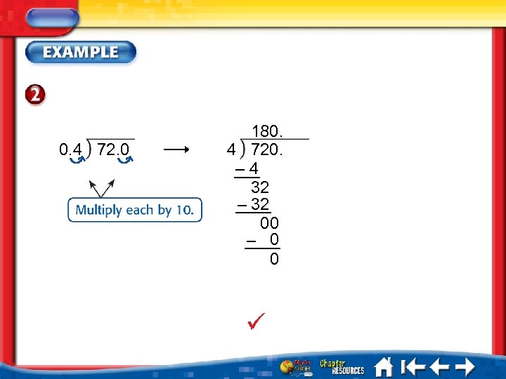 0. 4 72. 0 180. 4 720. – 4 32 – 32 00 –