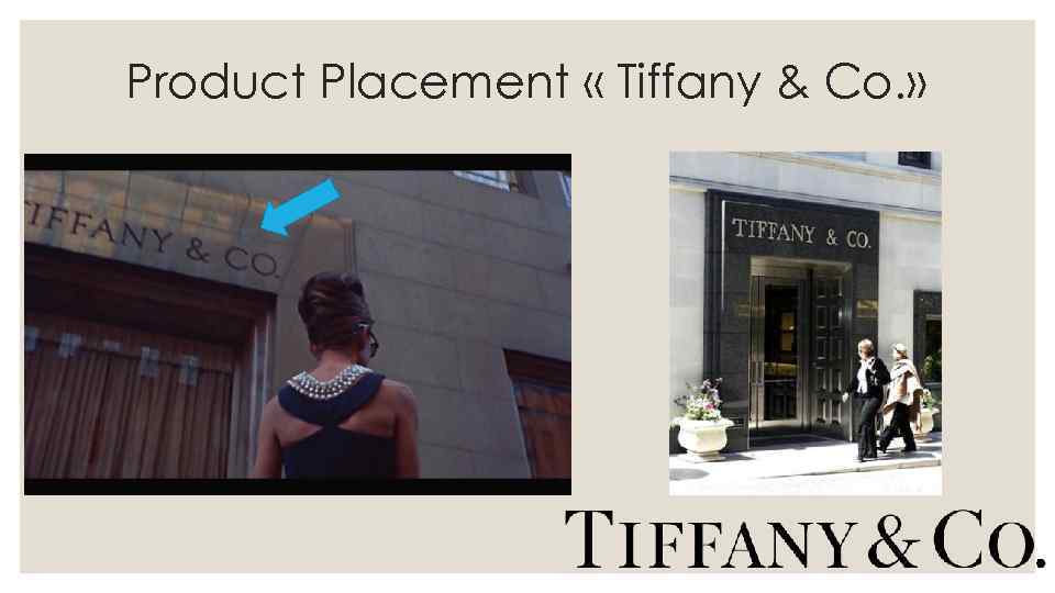 Product Placement « Tiffany & Co. » 