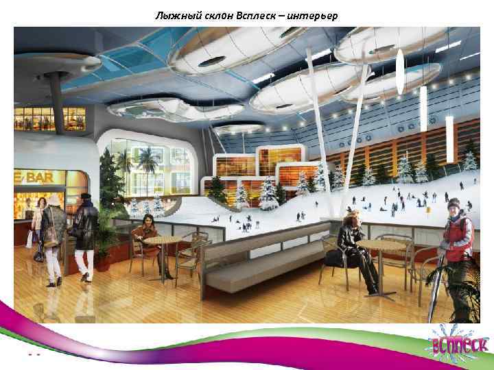 Лыжный склон Всплеск – интерьер 