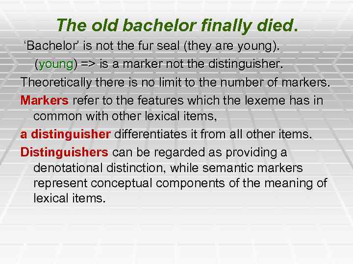 The old bachelor finally died. ‘Bachelor’ is not the fur seal (they are young).