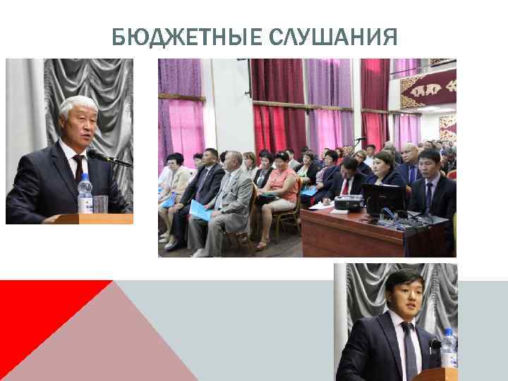 БЮДЖЕТНЫЕ СЛУШАНИЯ 