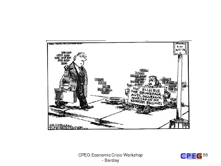 CPEG Economic Crisis Workshop - Barclay 56 