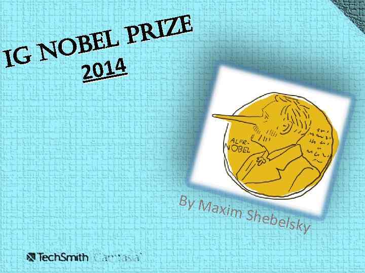 ize l Pr be No ig 2014 By Ma xim Sh ebelsk y 