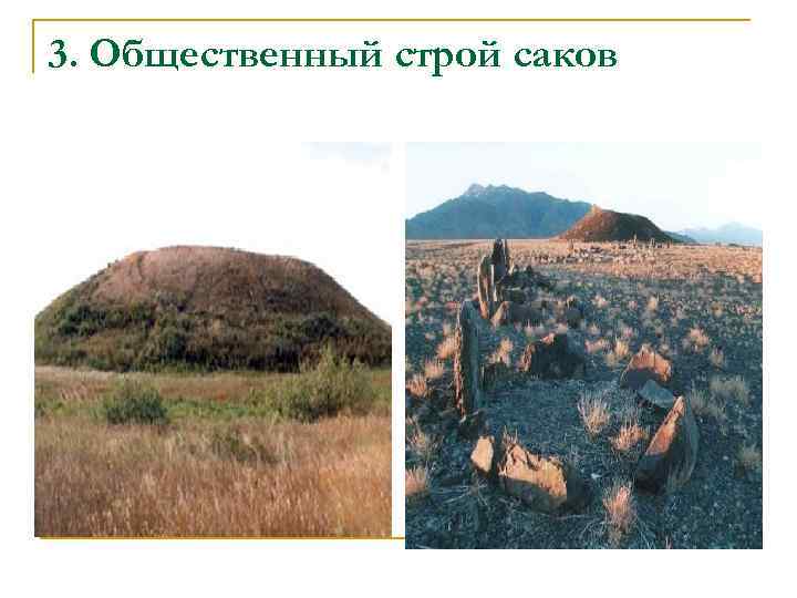 3. Общественный строй саков 