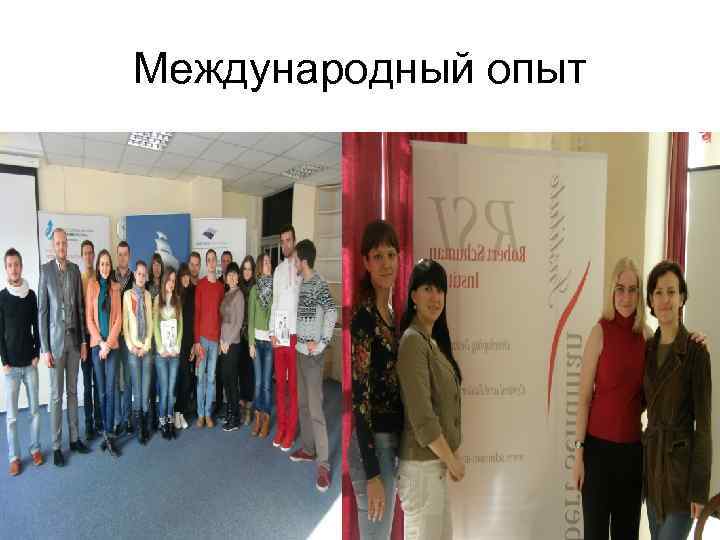 Международный опыт 