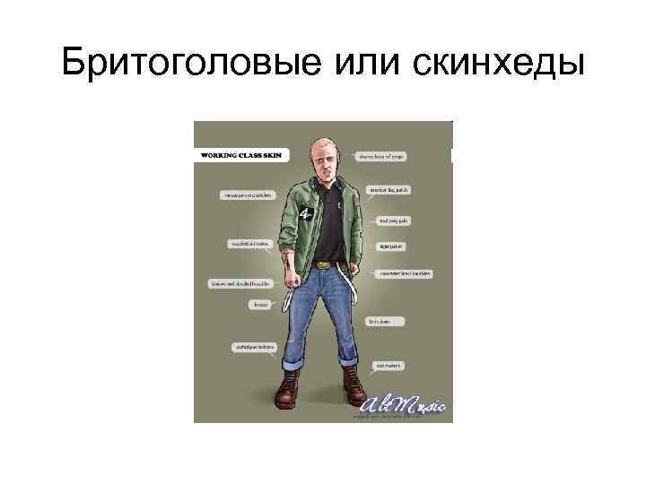 Бритоголовые или скинхеды 