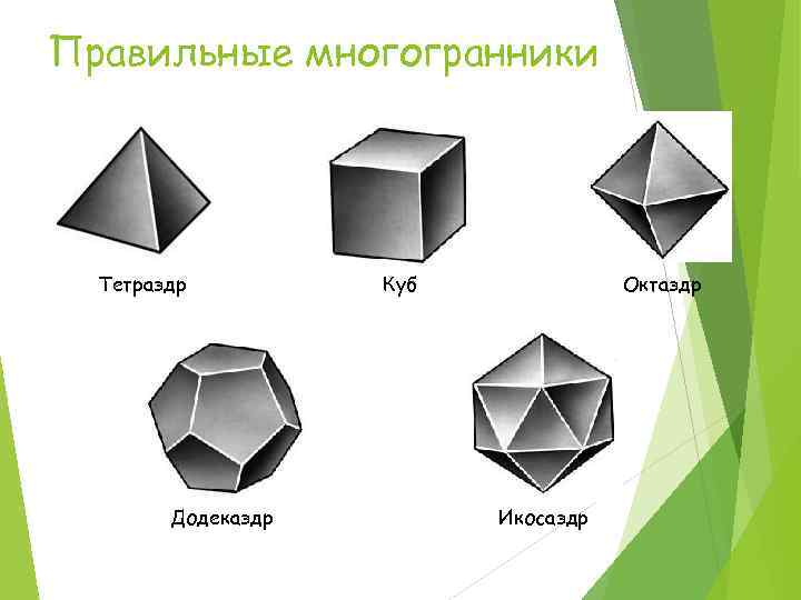 Опишите многогранник