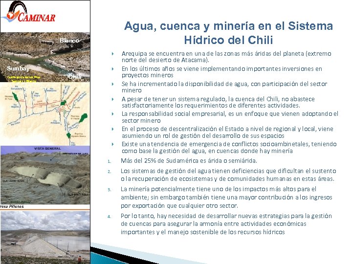Agua, cuenca y minería en el Sistema Hídrico del Chili Blanco Sumbay Confluencia de