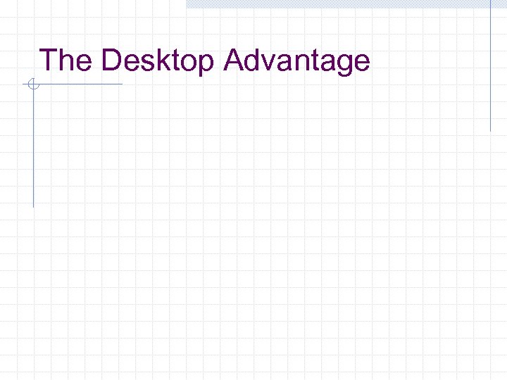 The Desktop Advantage 