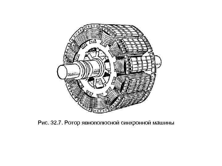 Возбудитель синхронной машины на рисунке