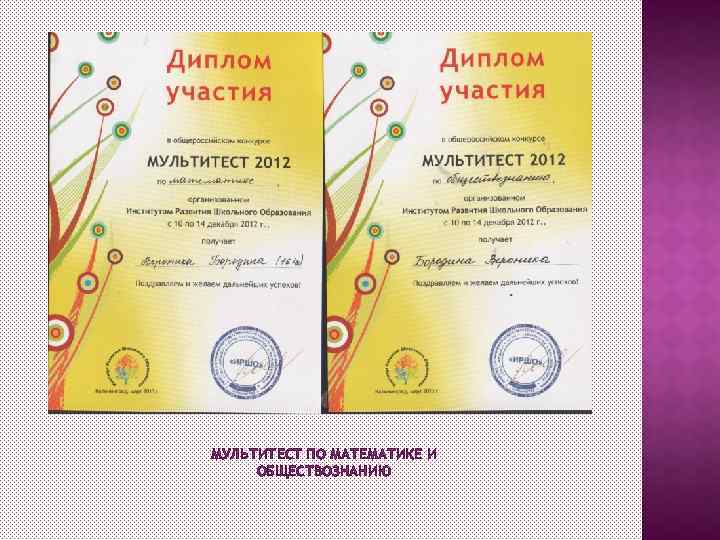 МУЛЬТИТЕСТ ПО МАТЕМАТИКЕ И ОБЩЕСТВОЗНАНИЮ 