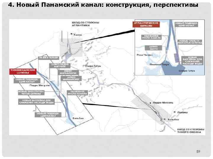 4. Новый Панамский канал: конструкция, перспективы 59 