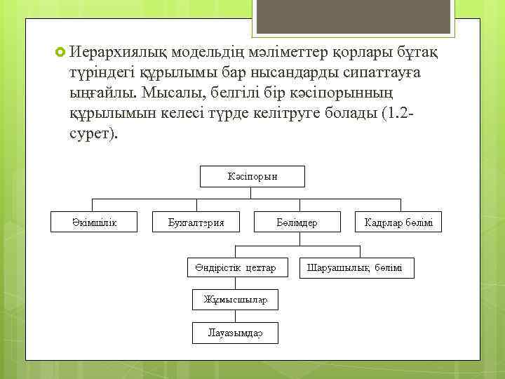 Мәліметтер қорының файлы дегеніміз не